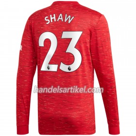 Manchester United Luke Shaw 23 Heim Trikotsatz 2020/21 Langarm